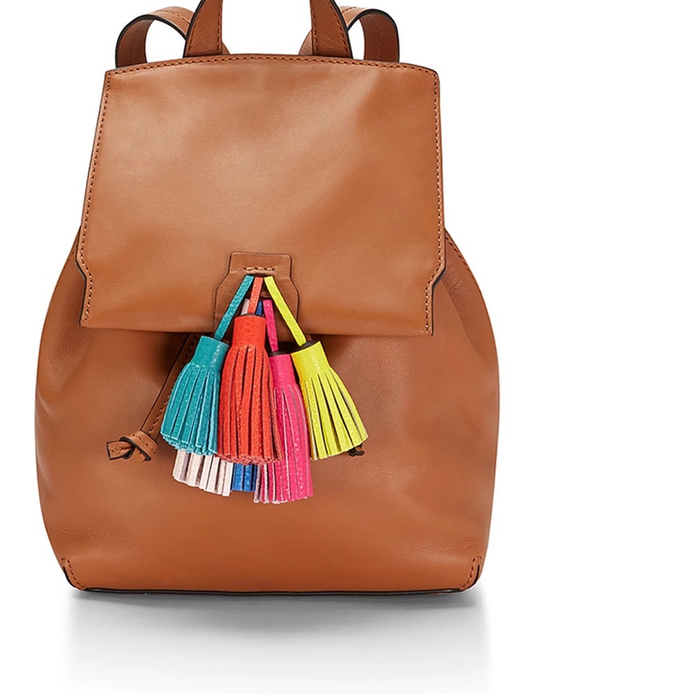 Rebecca Minkoff Backpack with tassels. Like new condition